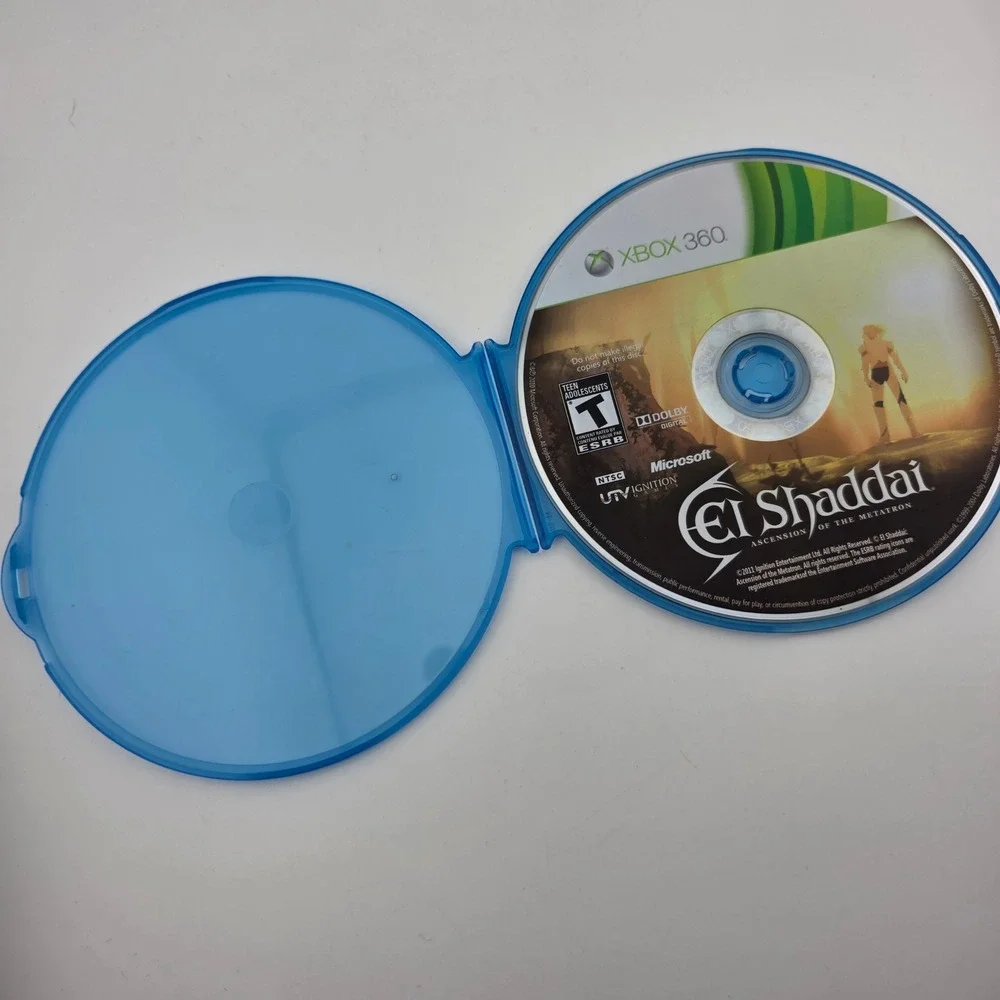 XBOX‎ 360 El Shaddai Ascension of the Metatron Disc Only Untested AS IS